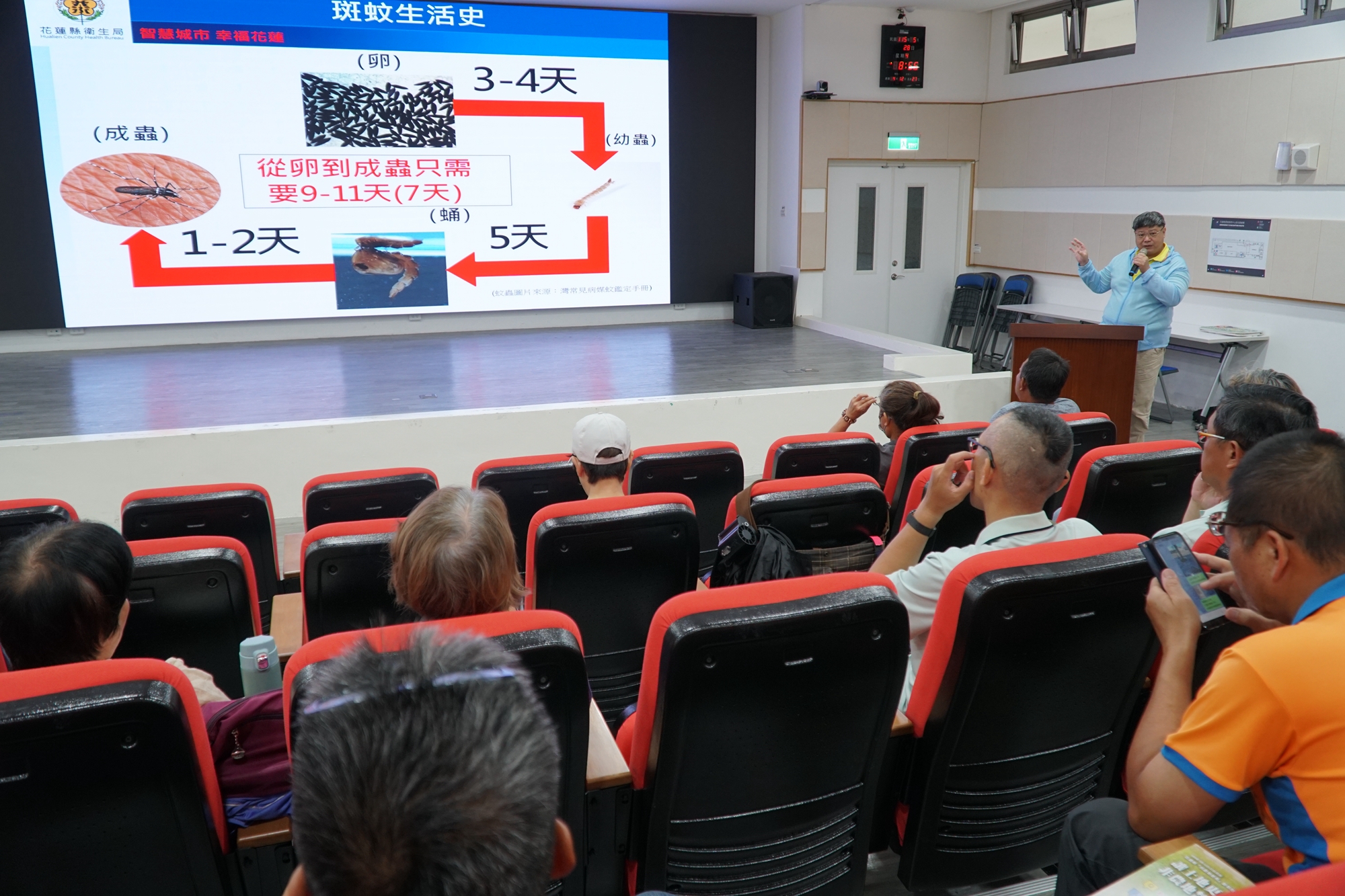 花蓮縣強化登革熱防疫量能 提升第一線應變能力