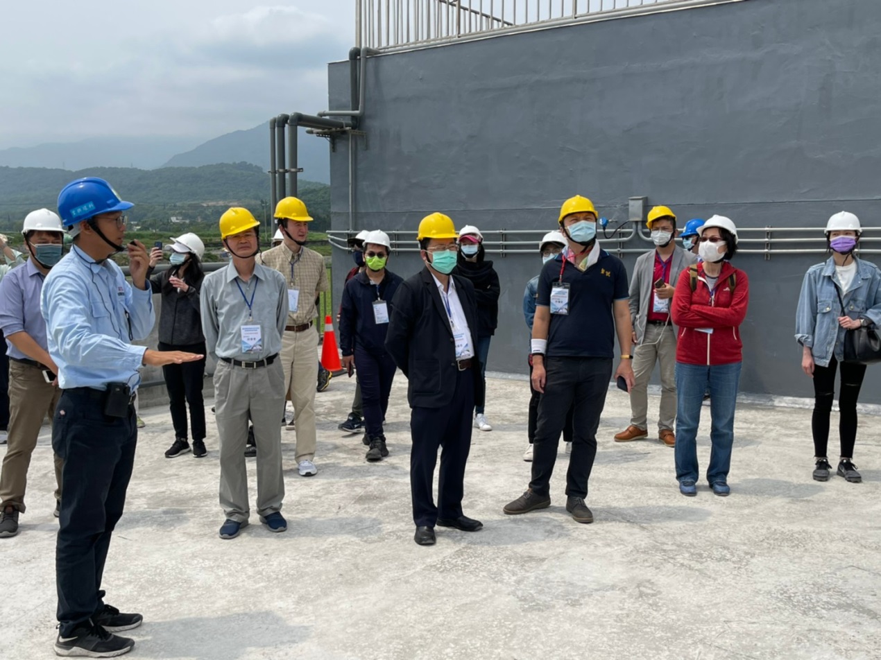 環保署暨各縣市參訪沼氣發電設施