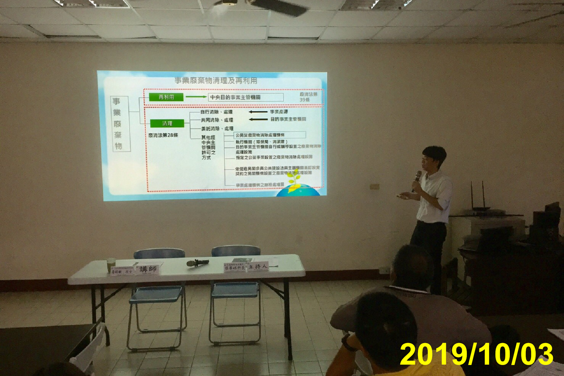 花蓮環境保護局> 訊息專區> 環保新聞> 公民營清除處理機構法規說明會